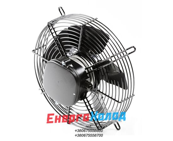 Вентилятор осьовий ENERFLOW 4E-250-S (1025 м³/г) -- YDWF68L25P4-300P-250 (1PH,4P,220V,50Hz)