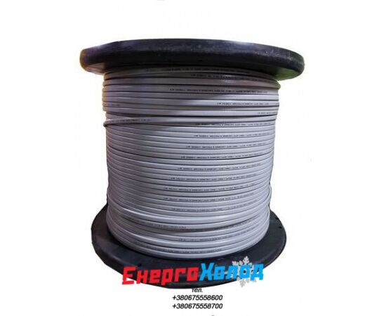 Кабель гріючий Sedes (силікон, 6.5x4.5mm, 40Wt/m, 230V)