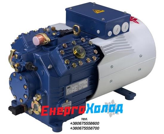 BOCK HAX4/555-4 (48,20 м³/ч) ПОЛУГЕРМЕТИЧНЫЙ ПОРШНЕВОЙ КОМПРЕССОР