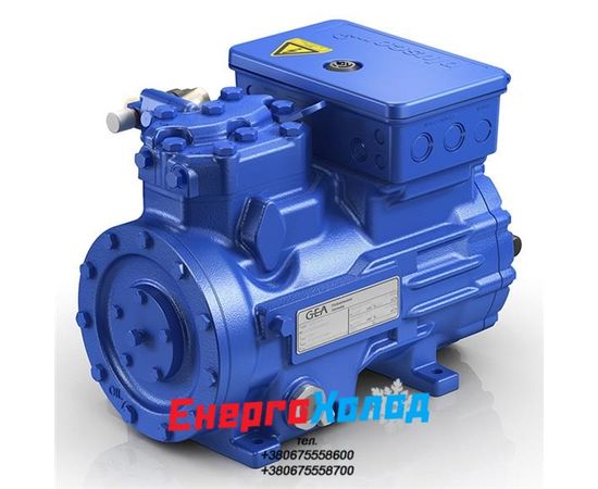 BOCK HGX12P/110-4S (9,40 м³/ч) ПОЛУГЕРМЕТИЧНЫЙ ПОРШНЕВОЙ КОМПРЕССОР
