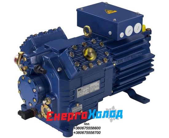 BOCK HGX4/465-4 (40,50 м³/ч) ПОЛУГЕРМЕТИЧНЫЙ ПОРШНЕВОЙ КОМПРЕССОР