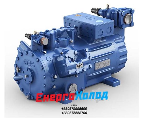 BOCK HGX56e/1155-4 (100,40 м³/ч) НАПІВГЕРМЕТИЧНИЙ ПОРШНЕВИЙ КОМПРЕСОР