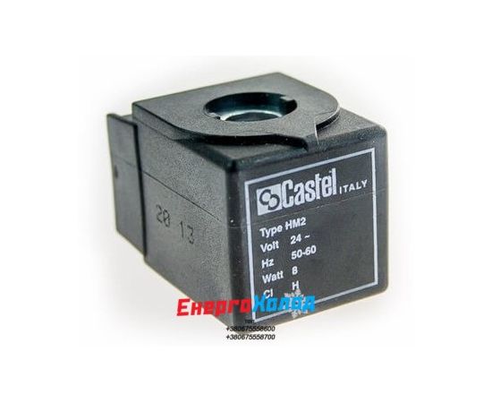 Котушка змінного струму до соленоїдних вентилів Castel 9100/RA2 HM2 (24V)