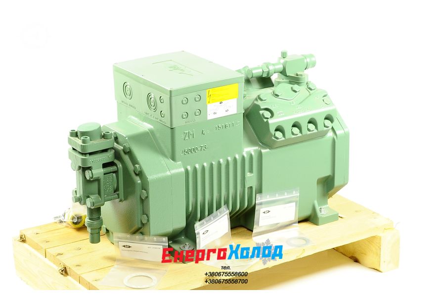 BITZER 4НЕ-18Y (73,7 м3/ч) ПОЛУГЕРМЕТИЧНЫЙ ПОРШНЕВОЙ КОМПРЕССОР